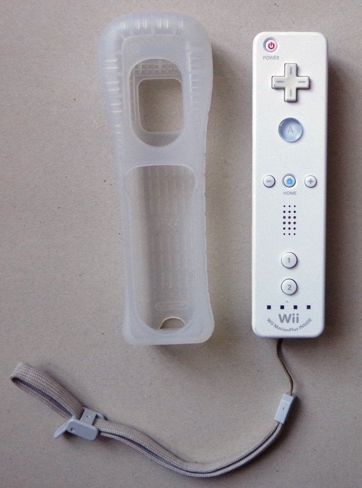 Originele Wii Motion Plus Remote Controller Wit, Spelcomputers en Games, Ophalen of Verzenden, Zo goed als nieuw, Met 3 controllers of meer