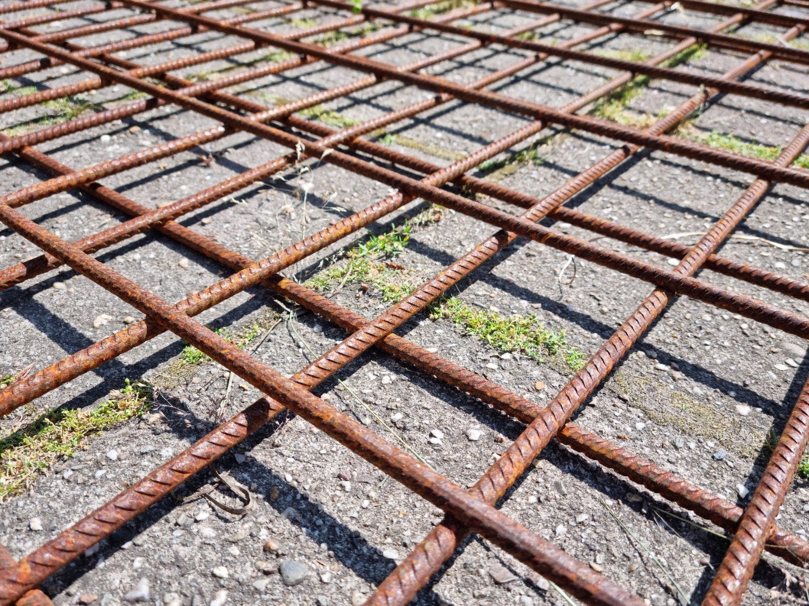 2 x enorm zwaar betongaas 300cm x 200cm ! 15x15cm zeer dik!, Tuin en Terras, Gaas en Draad, Ophalen, Zo goed als nieuw, Minder dan 10 meter