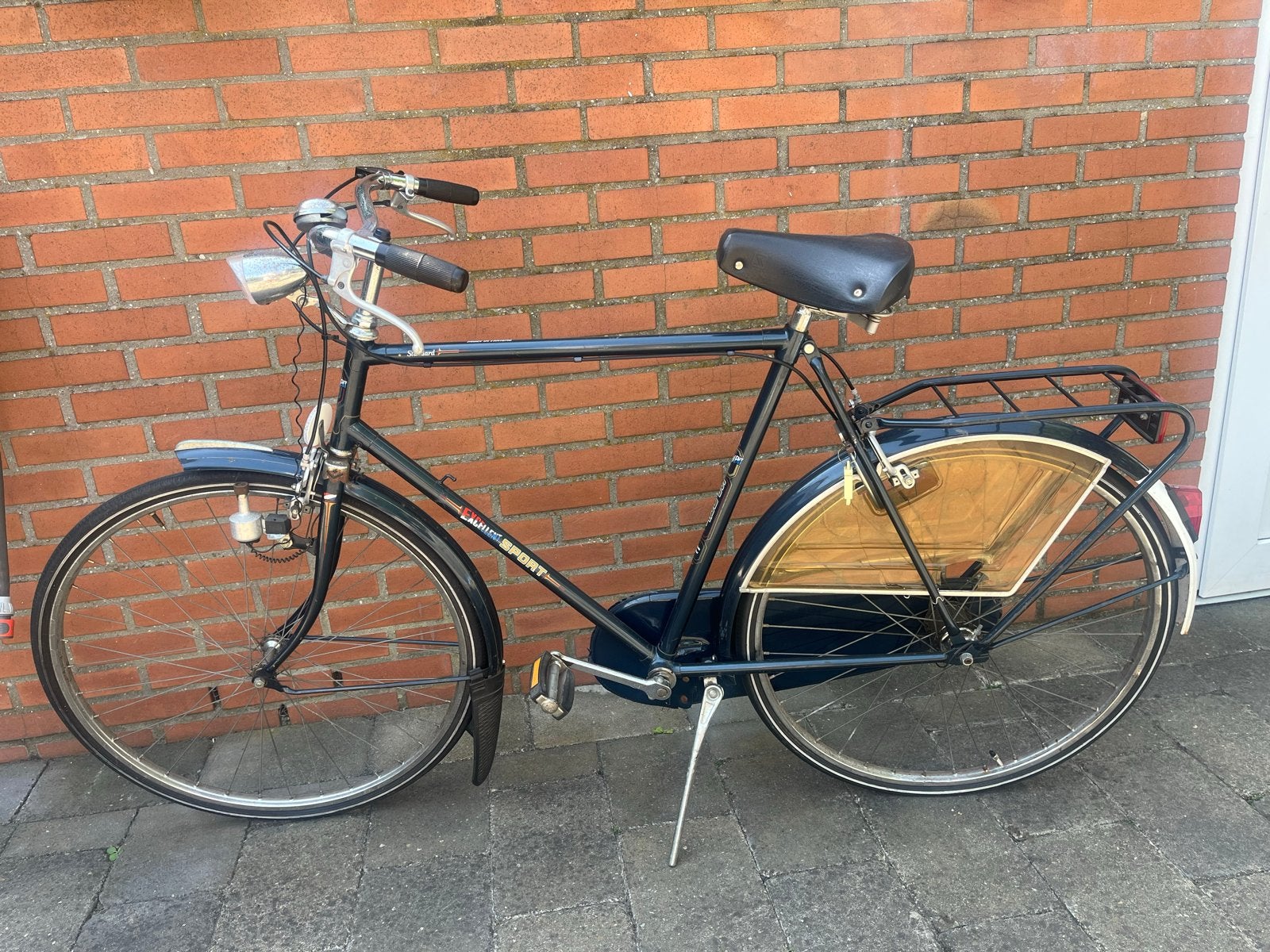 Degelijke Herenfiets - Klaar voor gebruik!, Gebruikt, Velgrem, 57 tot 61 cm, Ophalen