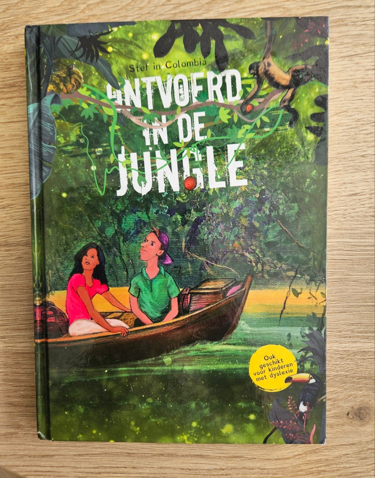 Anneke Houtman - Ontvoerd in de jungle, Anneke Houtman, Fictie algemeen, Ophalen of Verzenden, Zo goed als nieuw