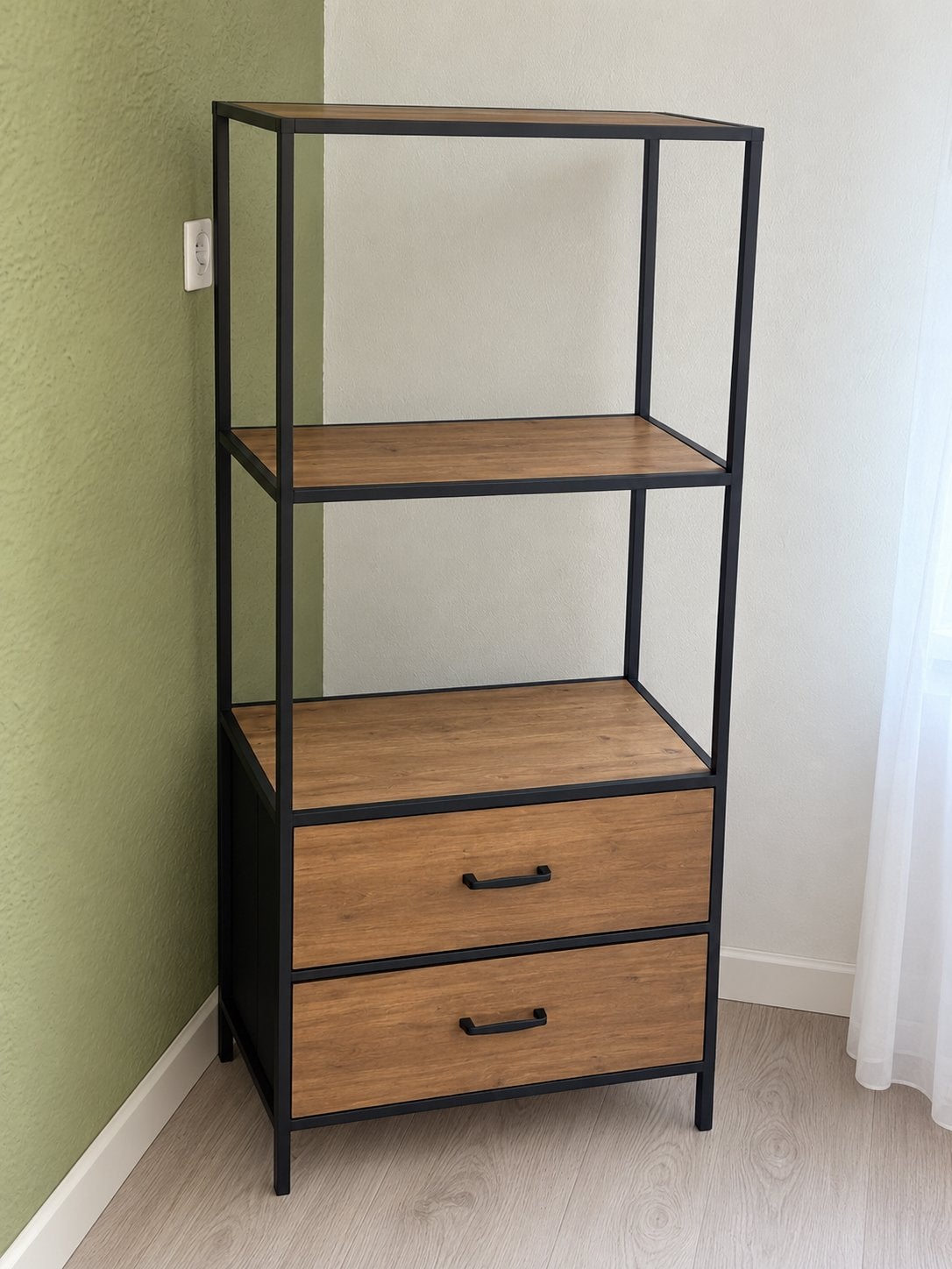 Mooi rek met lades en planken - zo goed als nieuw, Ophalen, 50 tot 100 cm, Zo goed als nieuw, Met lade(s)