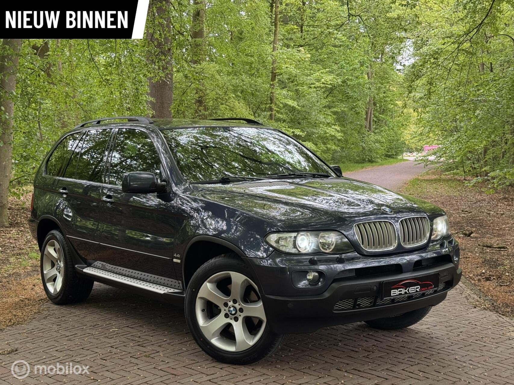 BMW X5 4.4i ~ youngtimer ~ Xenon ~ Sport ~ Leder ~, Auto's, 2095 kg, Gebruikt, 4398 cc, Bedrijf