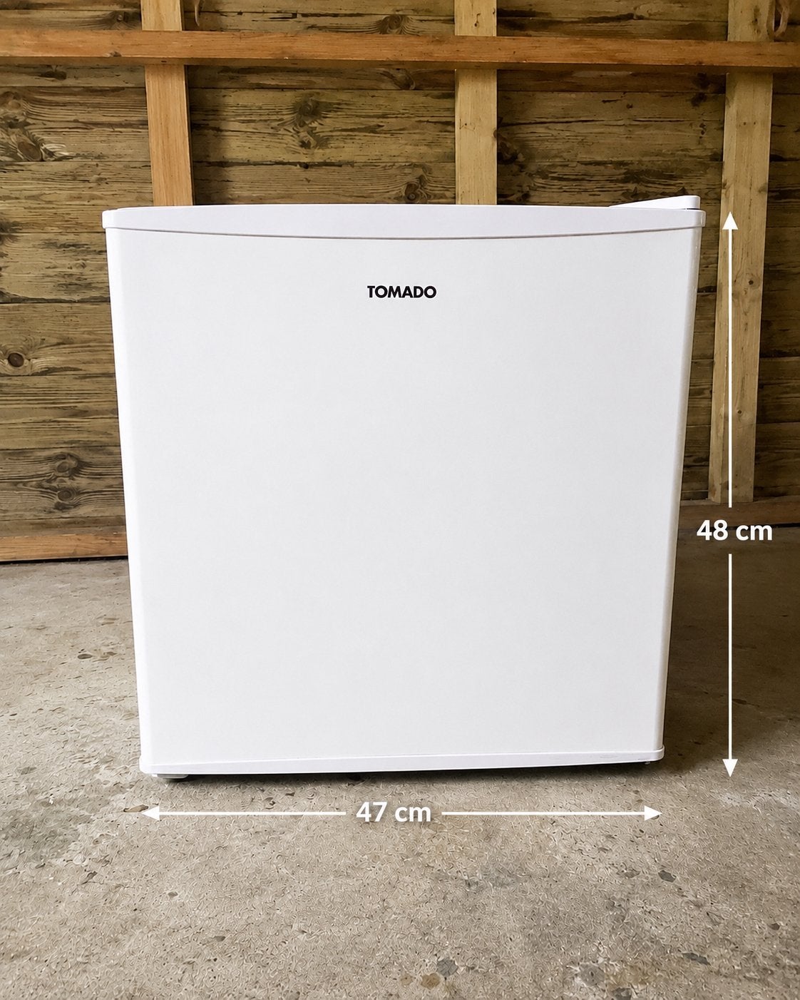 Witte Mini Vriezer 31L | Tomado | Zo Goed Als Nieuw, Ophalen, Minder dan 85 cm, 45 tot 60 cm, Met vriesvak