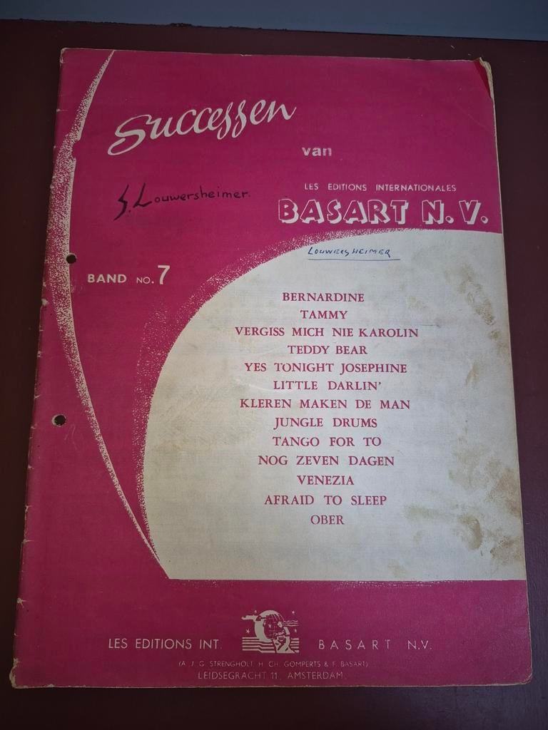 Basart Successen band no. 7, Gebruikt, Les of Cursus, Ophalen of Verzenden, Populair