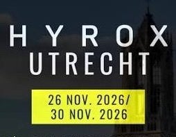 Hyrox ticket - Utrecht - 26 november - men solo, Tickets en Kaartjes, Eén persoon