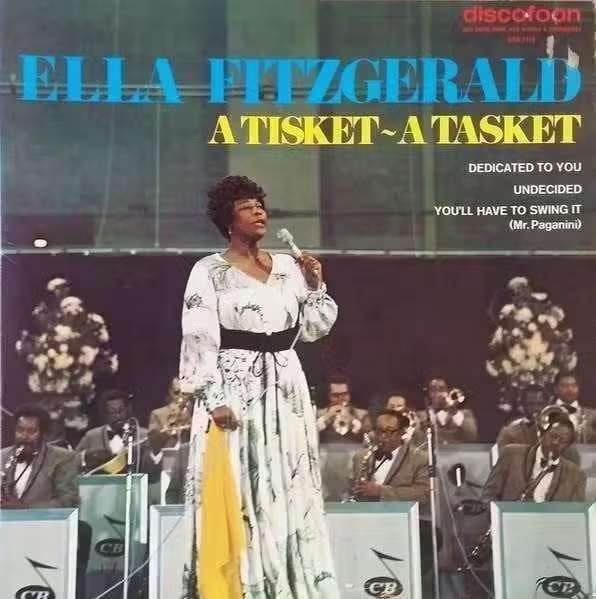 LP Ella Fitzgerald – A Tisket - A Tasket , 695.7114 Vinyl, LP, Ophalen of Verzenden, Zo goed als nieuw, 12 inch
