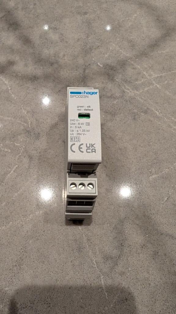 Hager SPC203N - Stroom beveiliging - T3, Ophalen of Verzenden, Nieuw, Overige typen