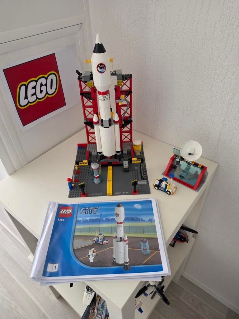 Lego raket basis 3368, Ophalen of Verzenden