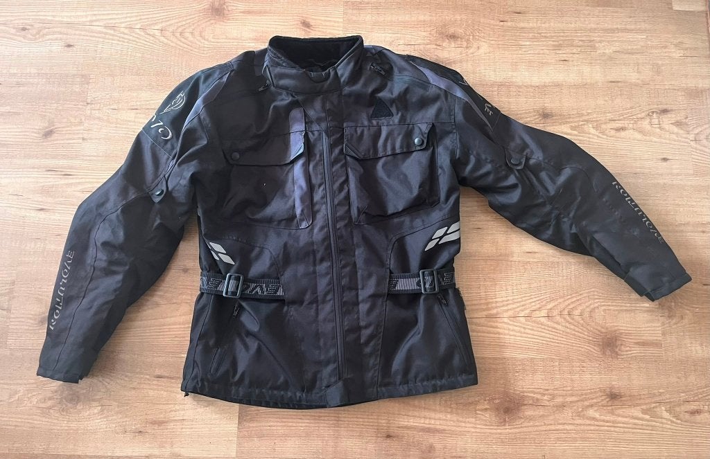 Motorjas & broek van Evolution (compleet pak), Evolution, Ophalen of Verzenden, Tweedehands, Heren