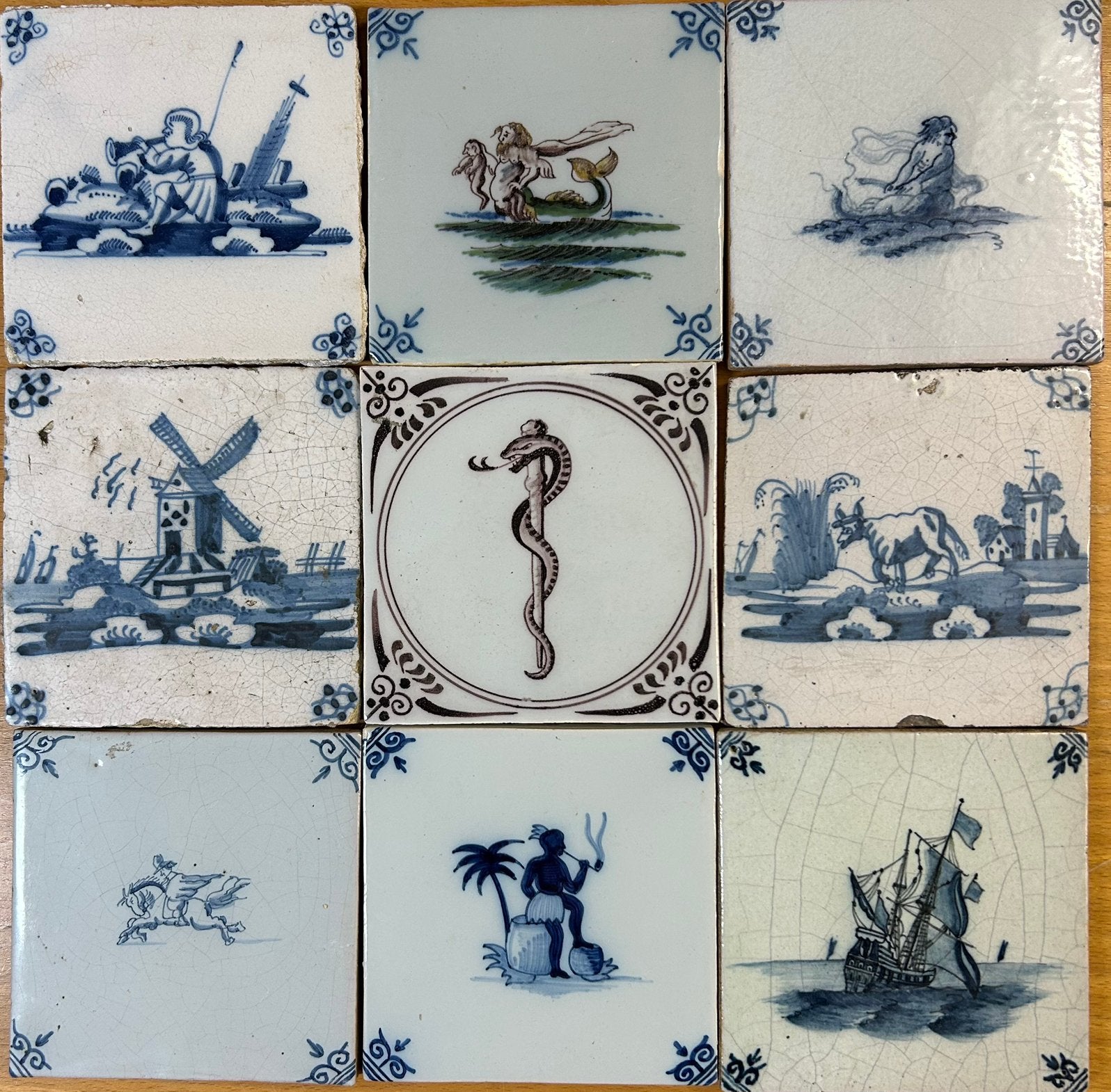 Oude tegeltjes, Ophalen of Verzenden