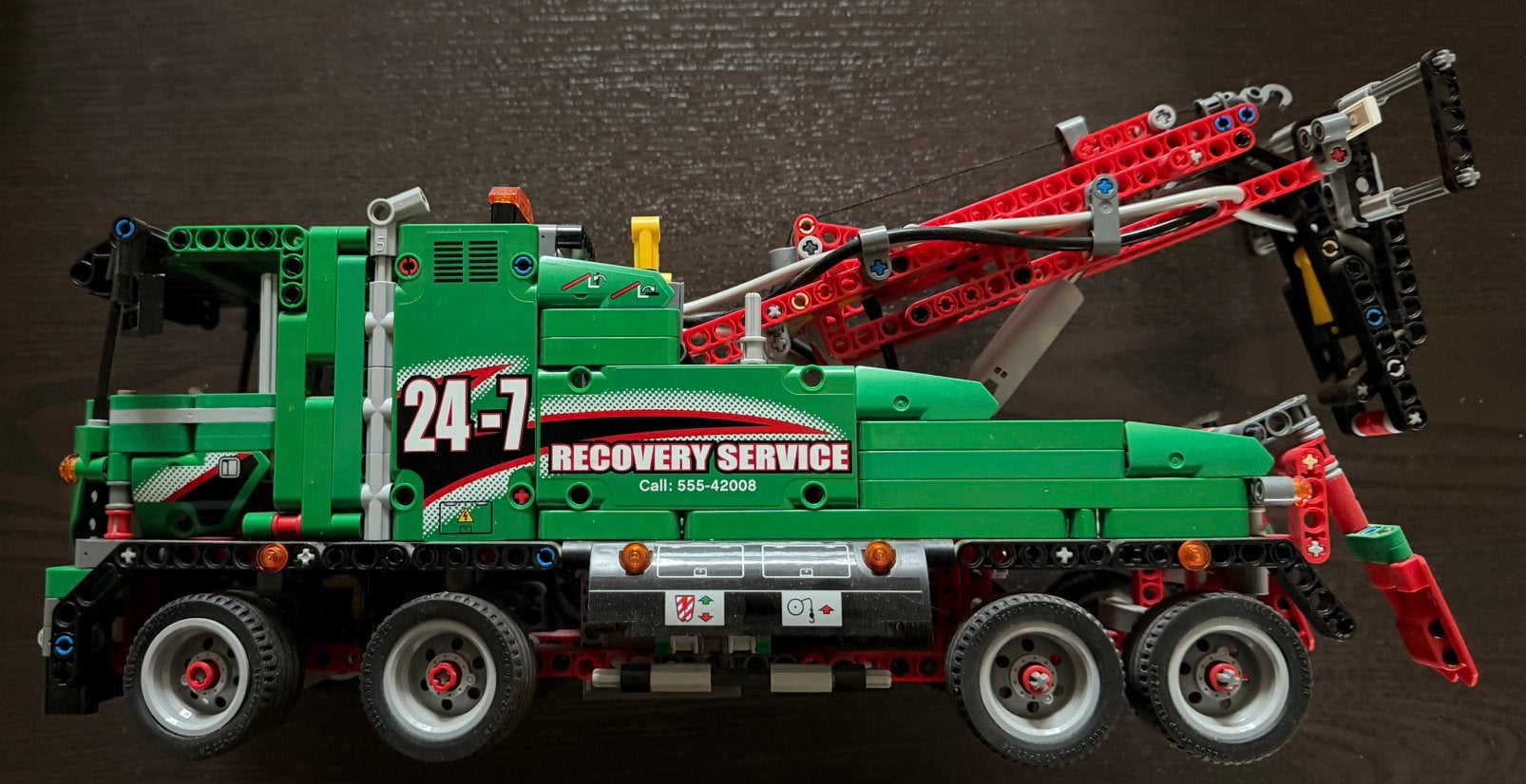 Lego Technic 42008 Sleepwagen, Lego, Inclusief instructies, Ophalen of Verzenden, Zo goed als nieuw
