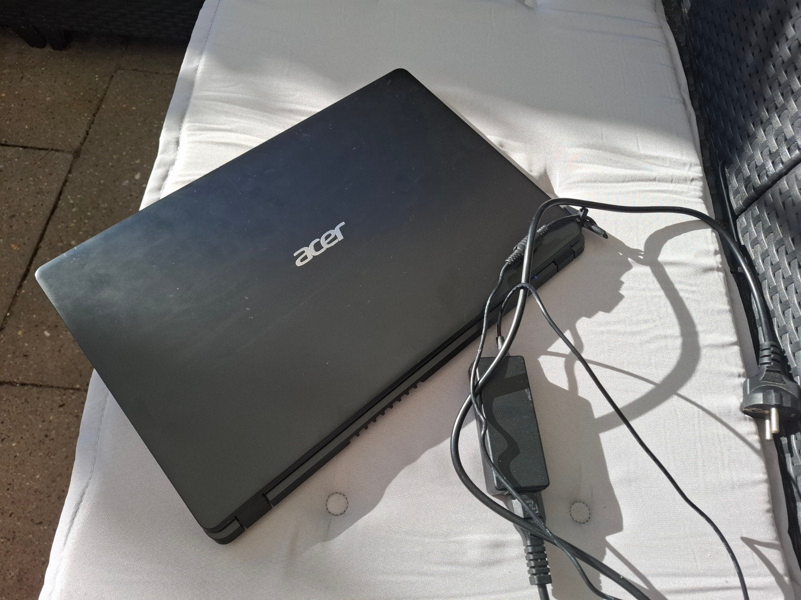 Laptop Acer Aspire 315-54 zwart, Computers en Software, Windows Laptops, Gebruikt, 15 inch, 2 tot 3 Ghz, 8 GB, Qwerty, Ophalen