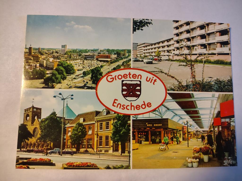 Enschede, Verzamelen, Ophalen of Verzenden, 1940 tot 1960, Overijssel