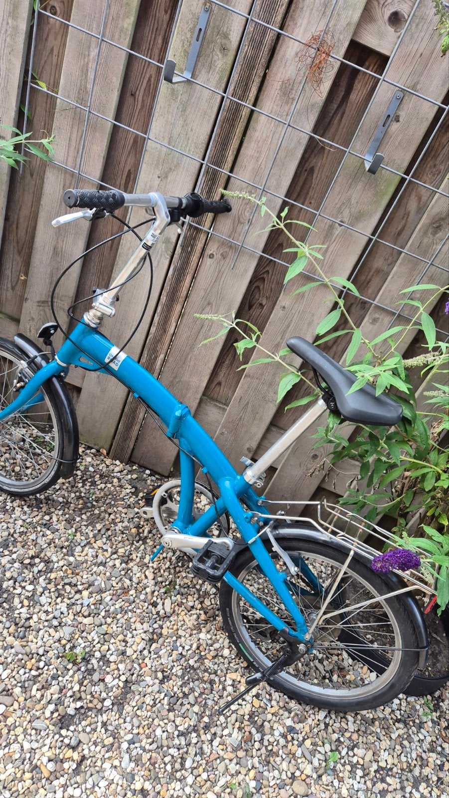 Vouwfiets on the road - Opknapper met scheurtje, Ophalen of Verzenden, Gebruikt, 20 inch of meer