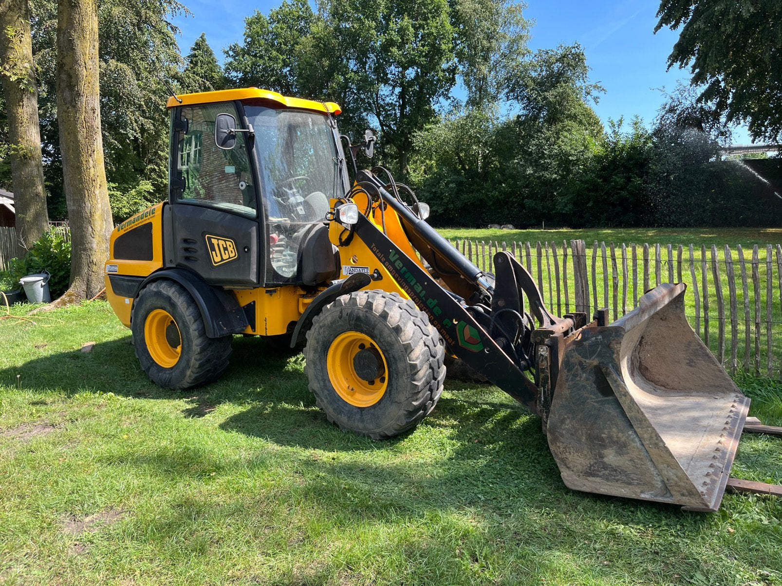Jcb 406 5 tons shovel BJ2018 met slechts 2420 uur, Ophalen of Verzenden, Wiellader of Shovel