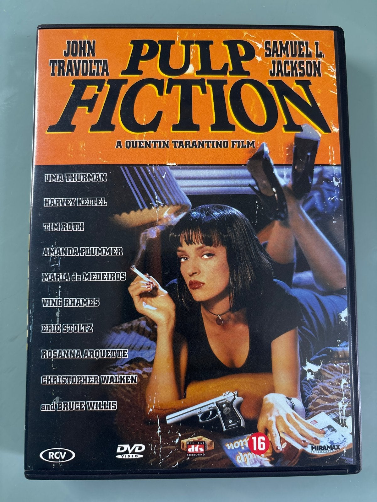 Pulp Fiction DVD - Een Quentin Tarantino Film, Gebruikt, Vanaf 16 jaar, Overige genres, Ophalen of Verzenden