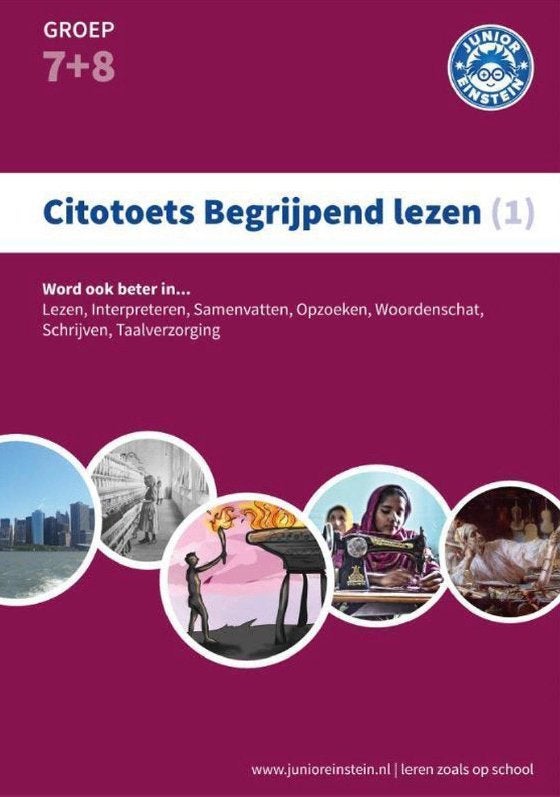 Citotoets begrijpend lezen deel 1 (groep 7+8), Boeken, Schoolboeken, Ophalen, Zo goed als nieuw, Overige niveaus, Nederlands
