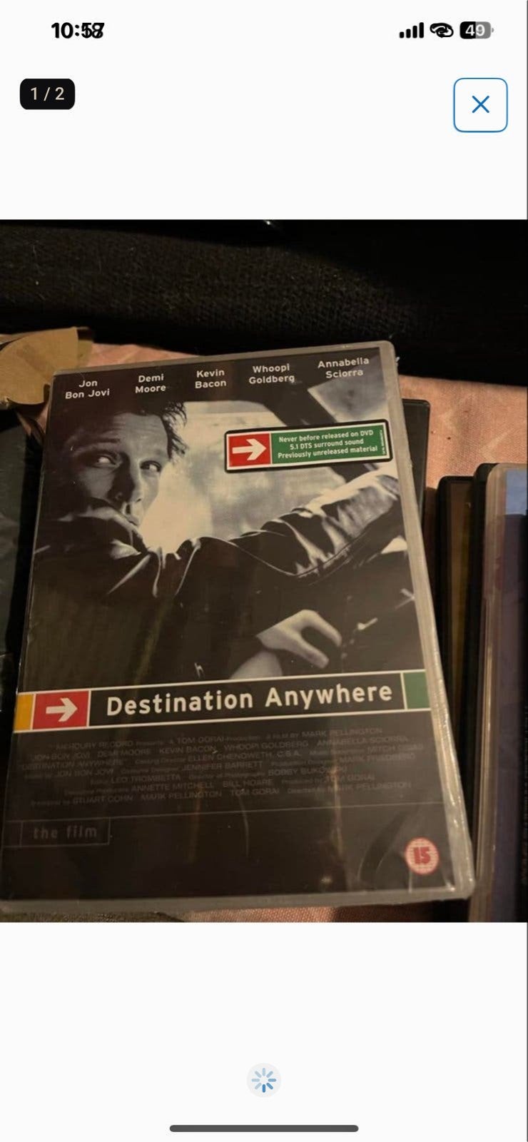 Destination Anywhere - Jon Bon Jovi DVD (Nieuw in verpakking, Ophalen of Verzenden, Nieuw in verpakking, Engels, Bonusmateriaal