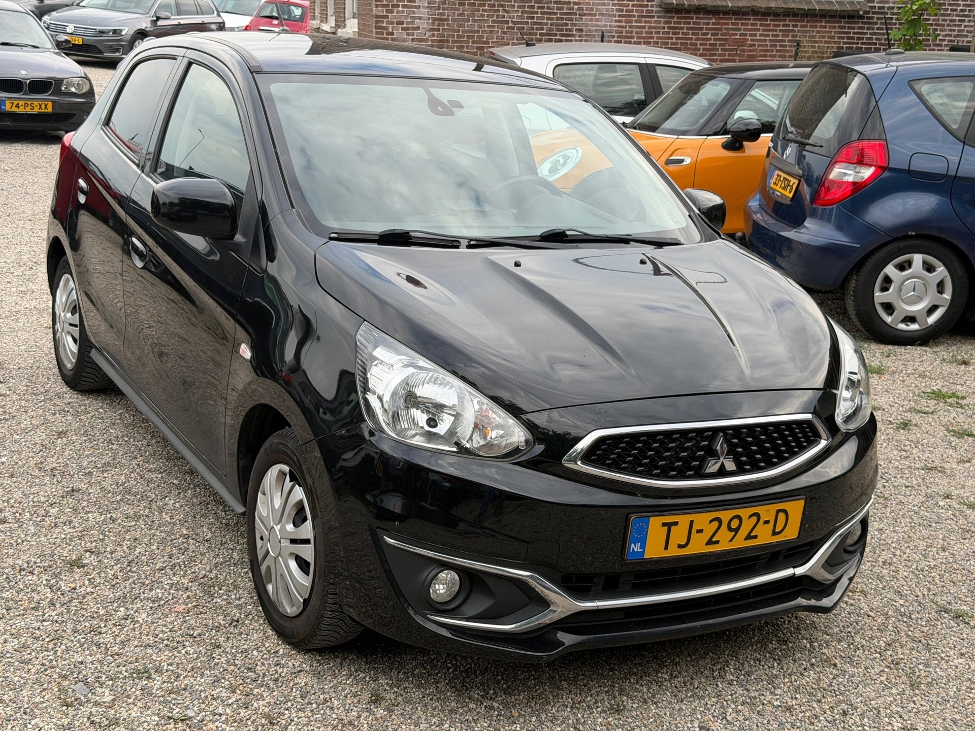 Mitsubishi Space Star 1.2 Connect Pro Automaat Cruise Carpla, Auto's, Mitsubishi, Gebruikt, 840 kg, Start-stop-systeem, Zwart