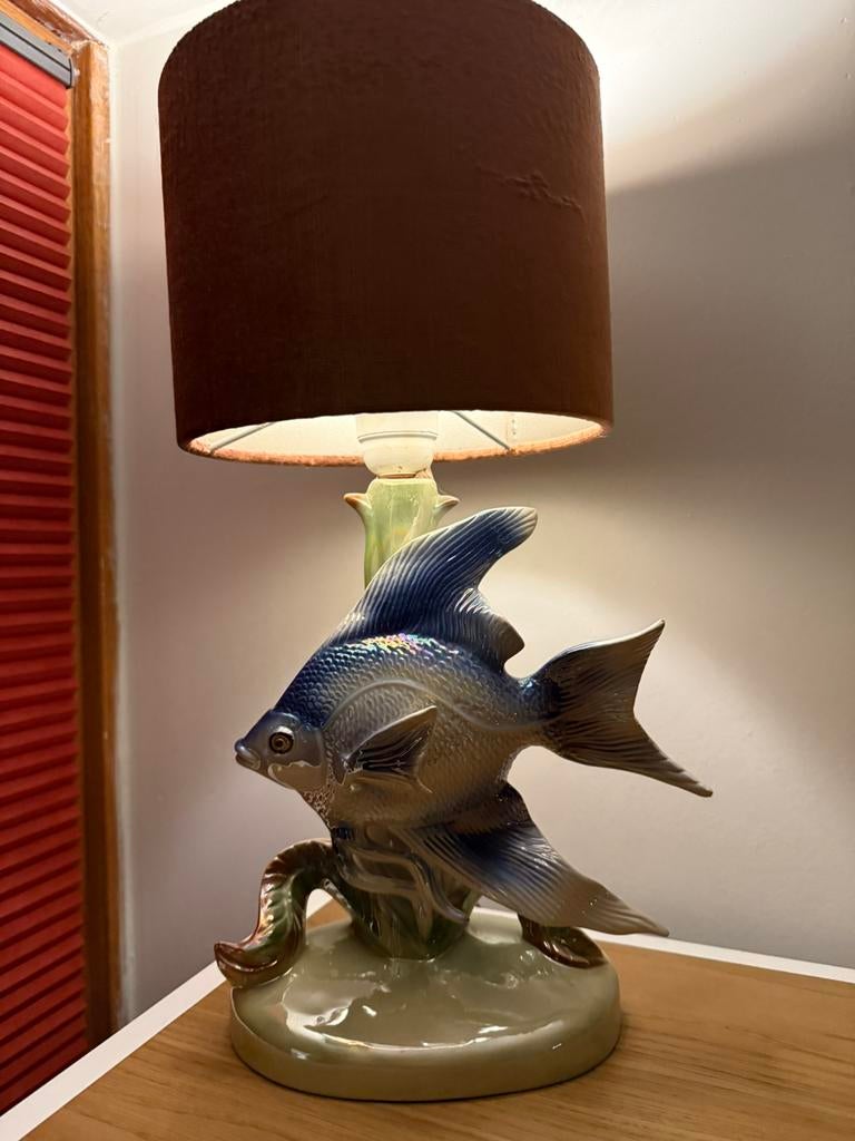 Jema Holland lamp vis, Ophalen of Verzenden, Zo goed als nieuw, Overige materialen, Minder dan 50 cm