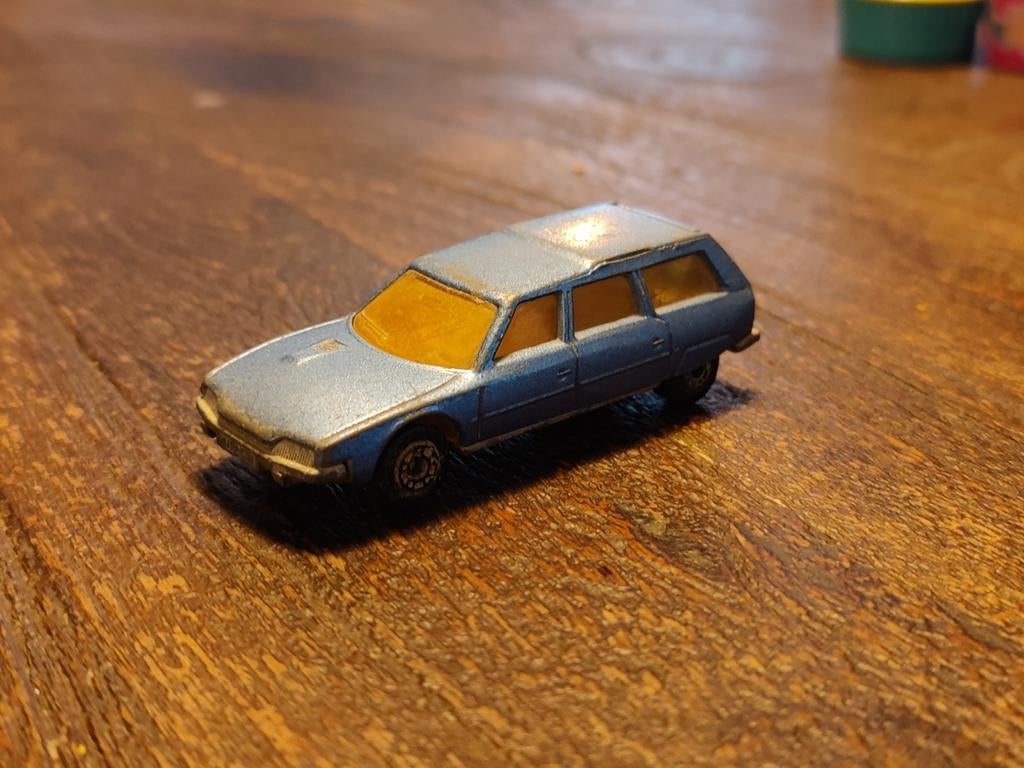 Matchbox Citroen CX Break BLAUW, Ophalen of Verzenden, Zo goed als nieuw, Auto
