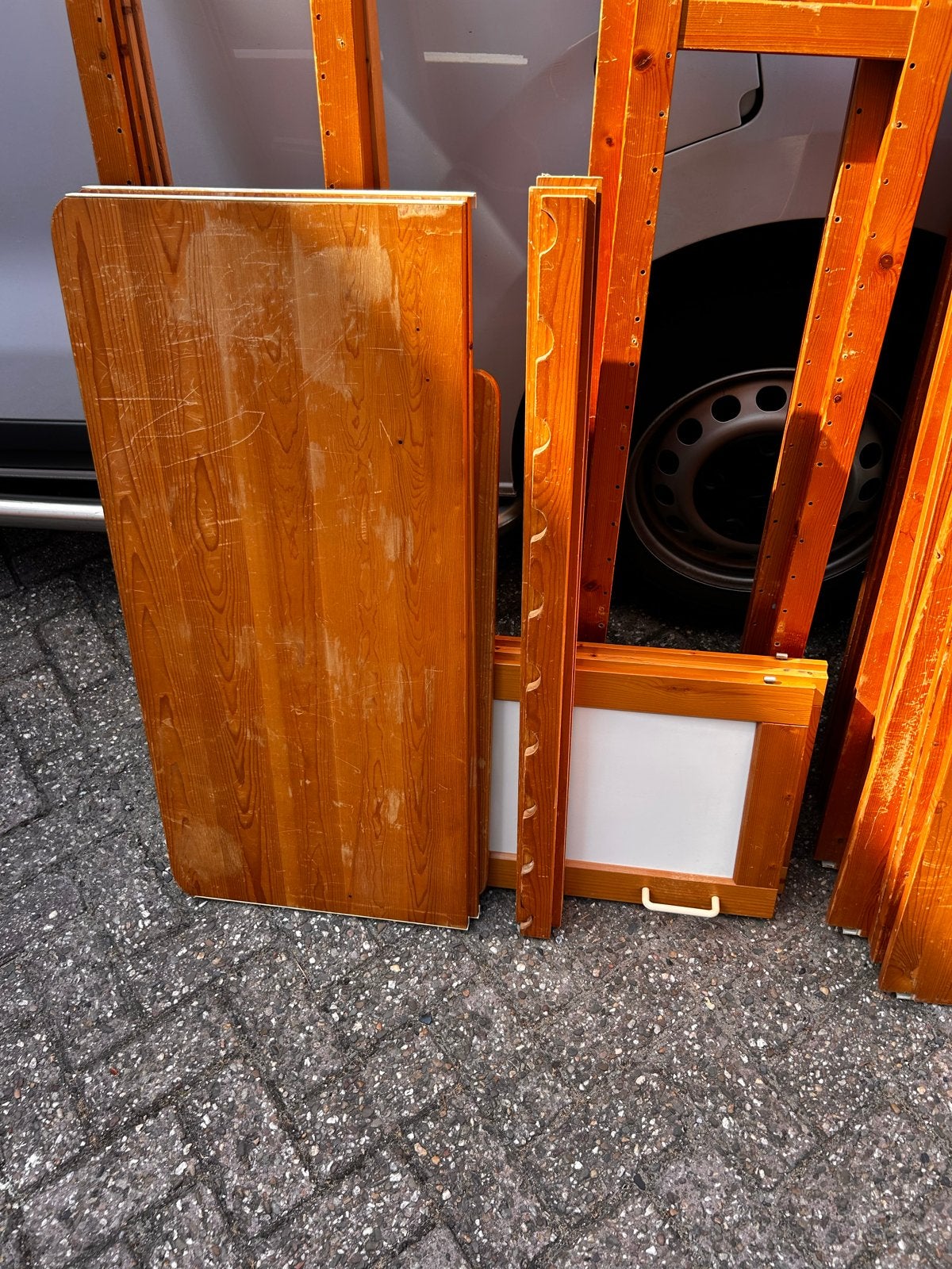 Lundia kast met 20 planken en alle montagematerialen, Ophalen, Gebruikt, Lundia, Onbekend