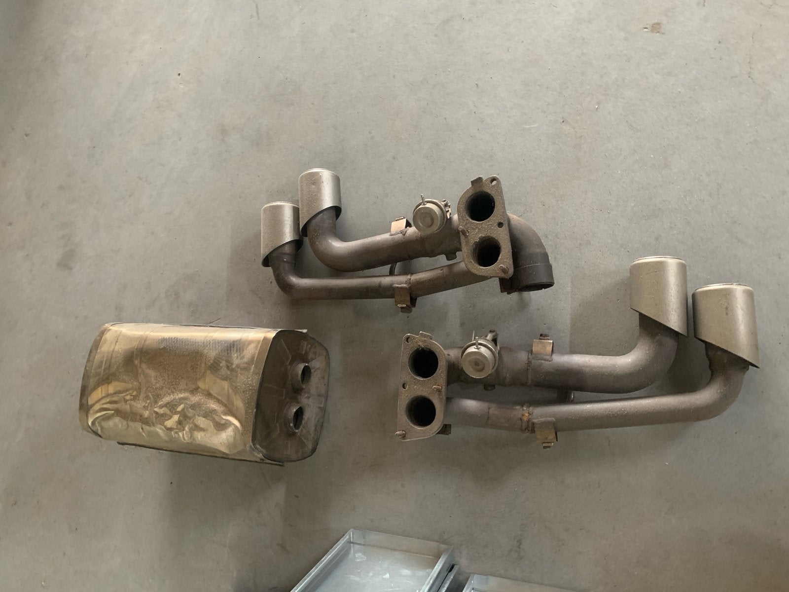 Originele Ferrari F430 Uitlaatset, Auto-onderdelen, Ophalen, Gebruikt, Ferrari