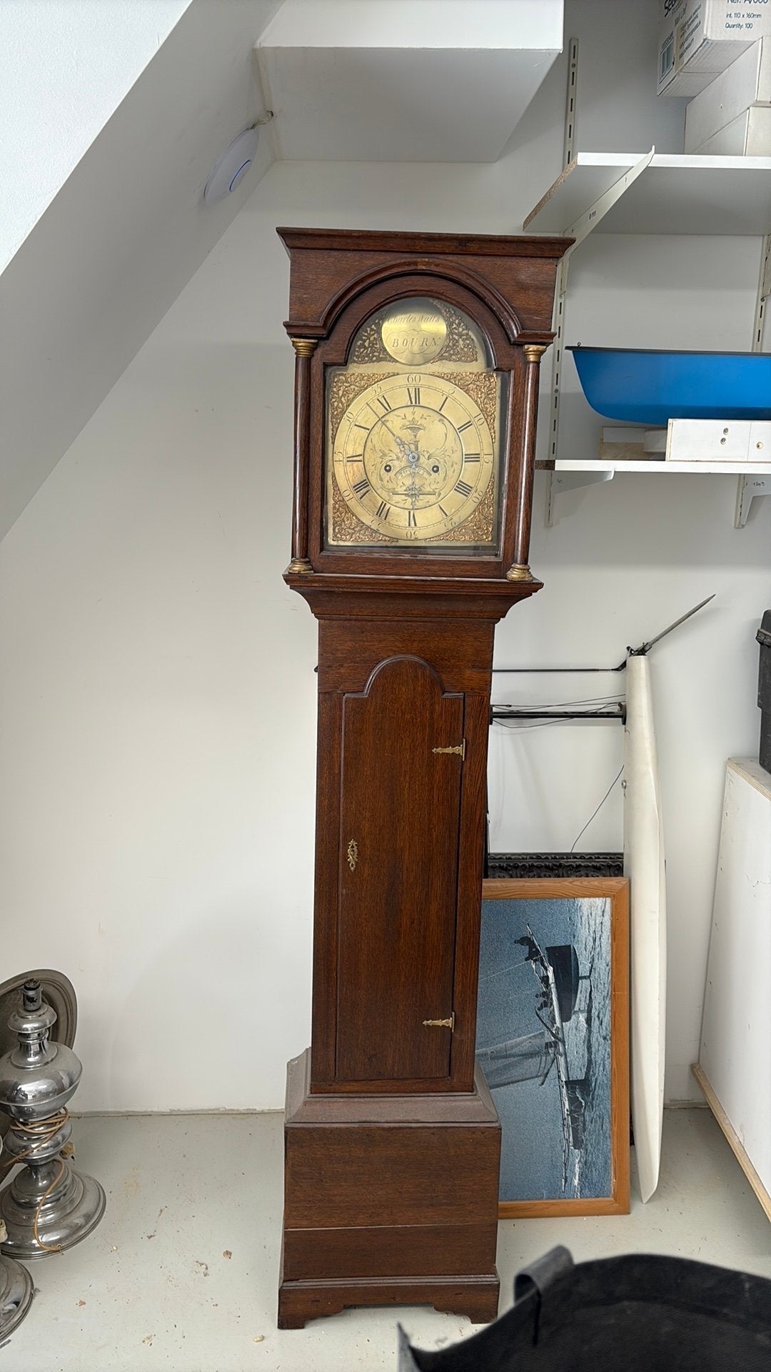 Staand horloge, Antiek en Kunst, Ophalen