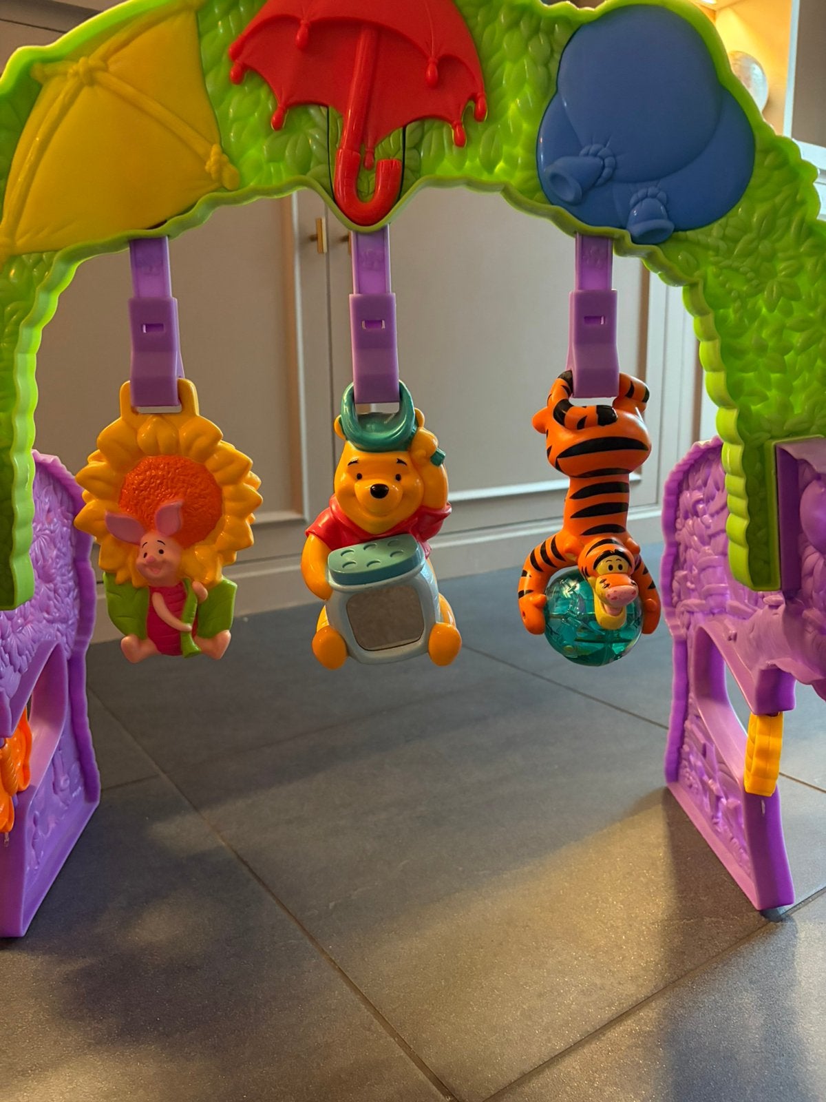 Winnie de Poeh babygym van Fisher-Price, Ophalen of Verzenden, Zo goed als nieuw, Plastic