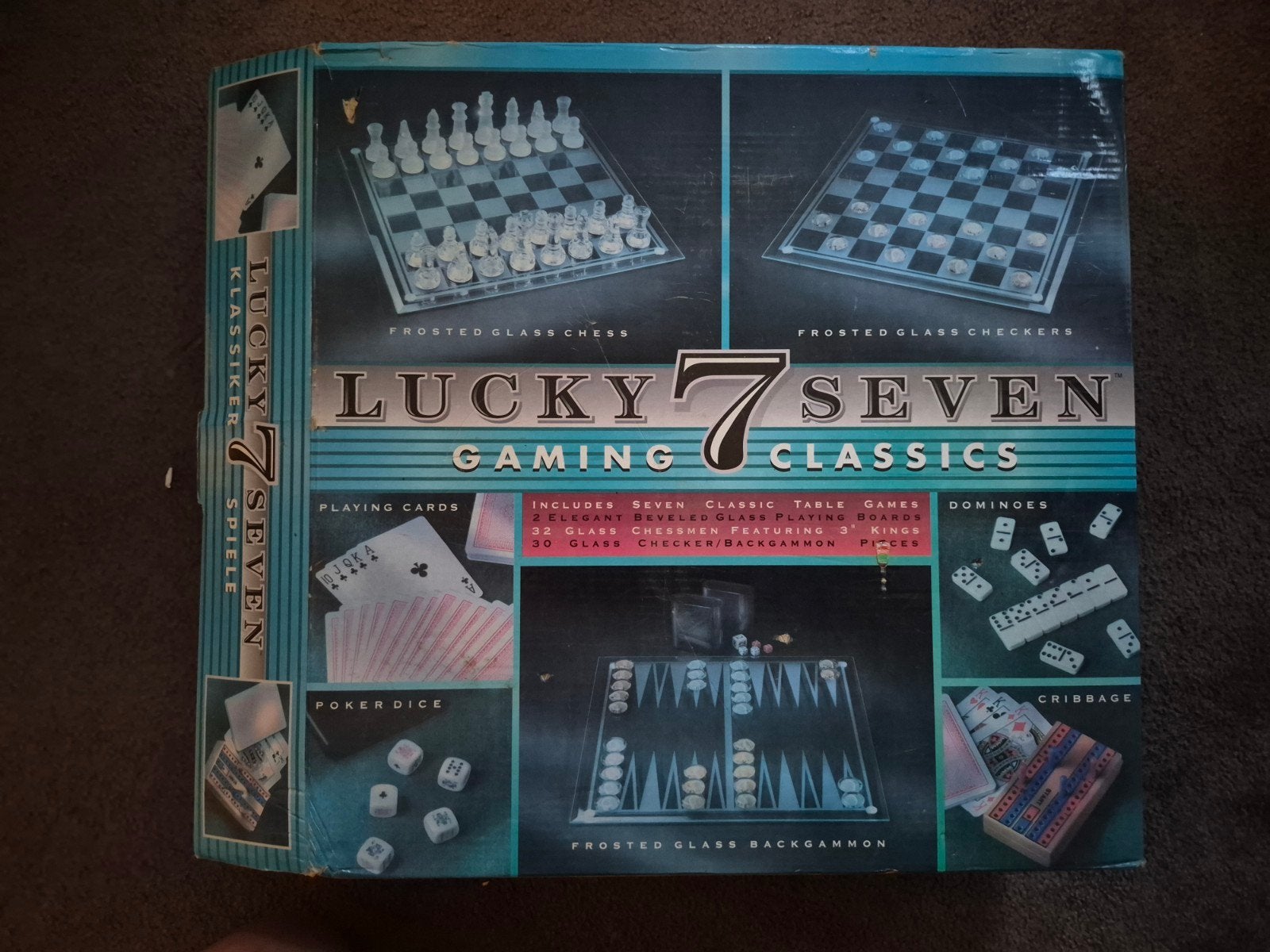 Lucky Seven Gaming Classics - 7 Spellen in 1, Een of twee spelers, Ophalen of Verzenden, Gebruikt, Lucky Seven