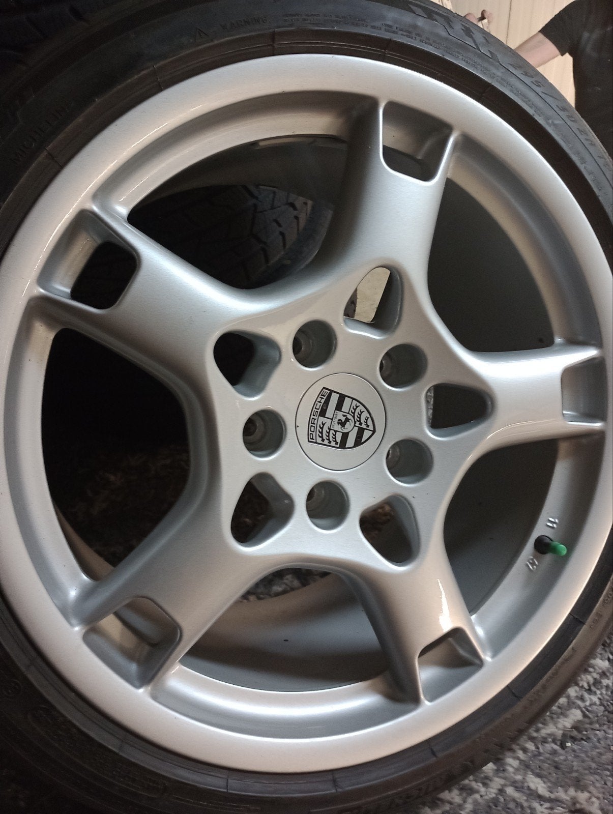 PORSCHE 997  velgen met banden, Banden en Velgen, Nieuw, Zomerbanden, Ophalen