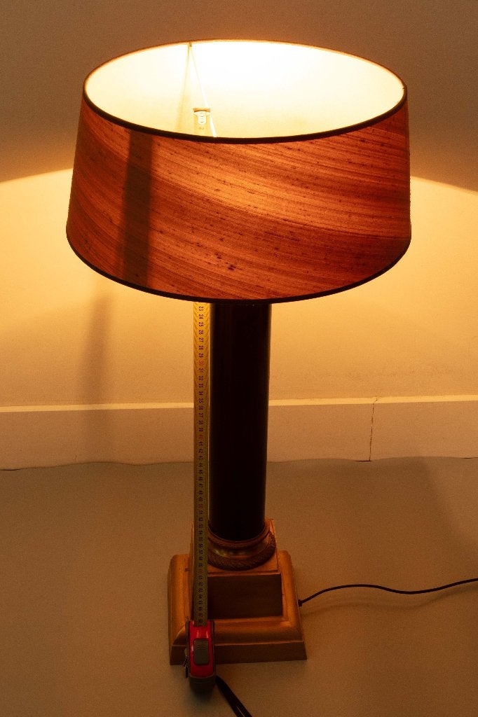 (nr.84) Prachtige staande schemerlamp groot, Antiek en Kunst, Antiek | Lampen, Ophalen