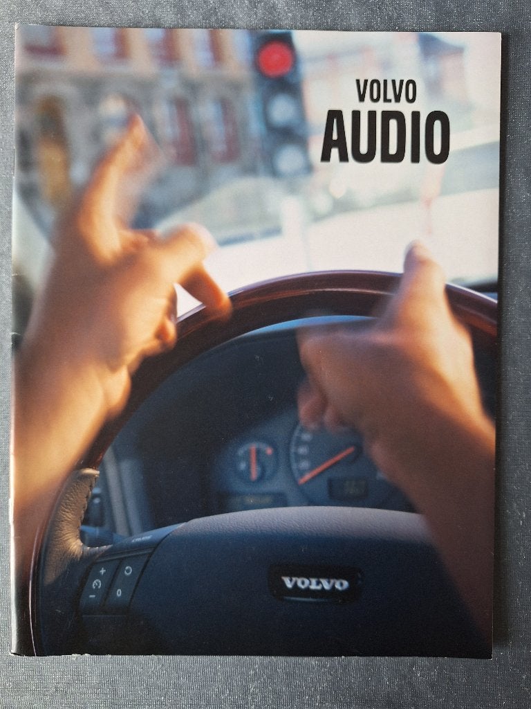 Brochure VOLVO AUDIO - 2001 NL, Verzenden, Zo goed als nieuw, Volvo