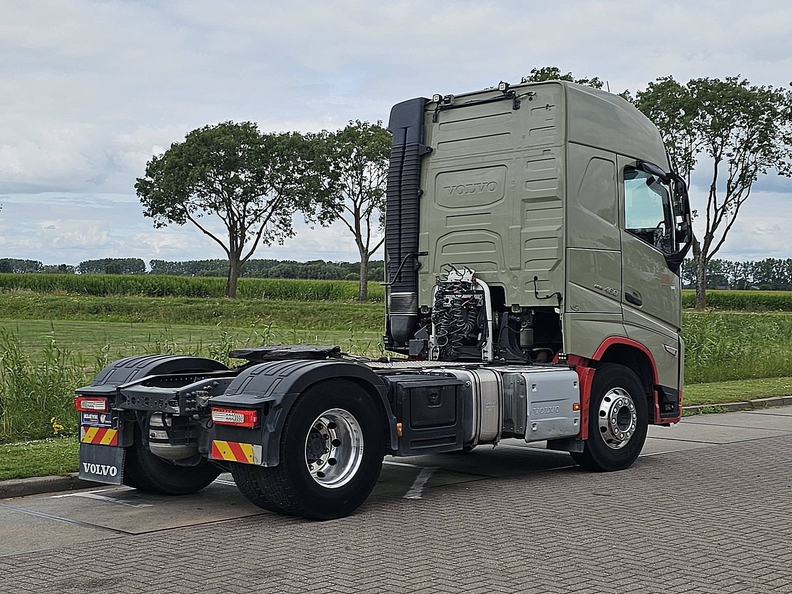 VOLVO FH 460 kipphydraulik,, Auto's, Vrachtwagens, Automaat, Euro 6, Overige kleuren, Leder