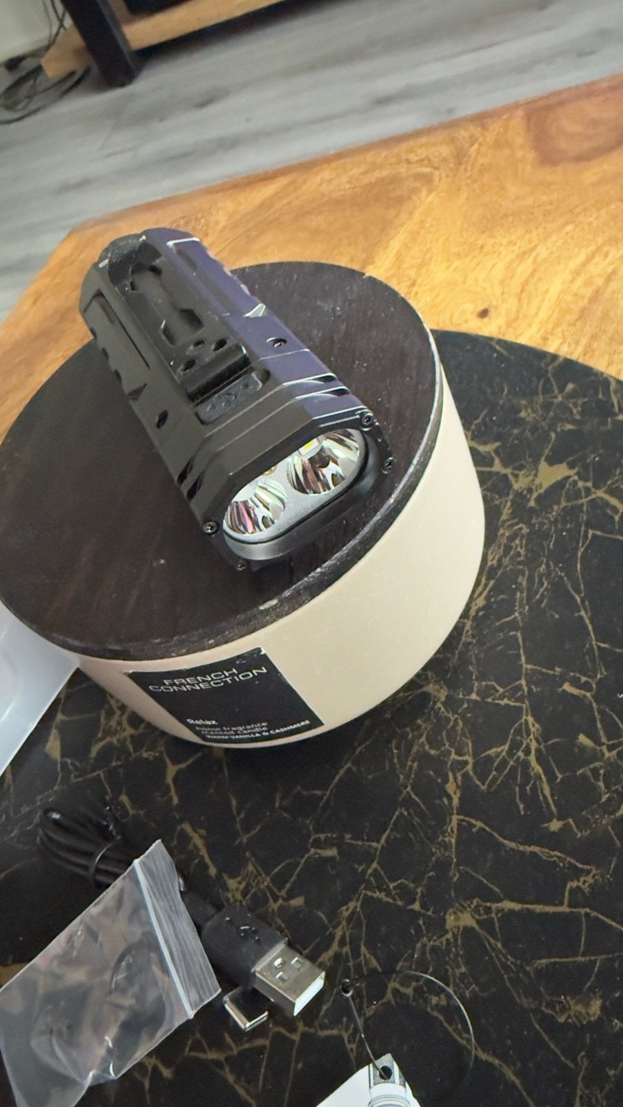 Wurkkos zaklamp met veel opties, Ophalen of Verzenden, Zo goed als nieuw, Batterij