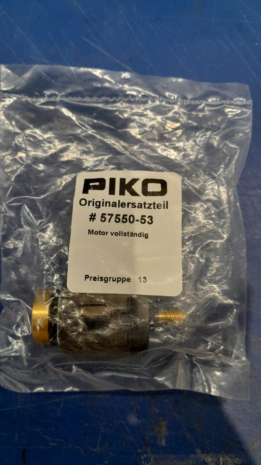 piko motor 57550-53, Ophalen of Verzenden, Nieuw, Gelijkstroom, Piko