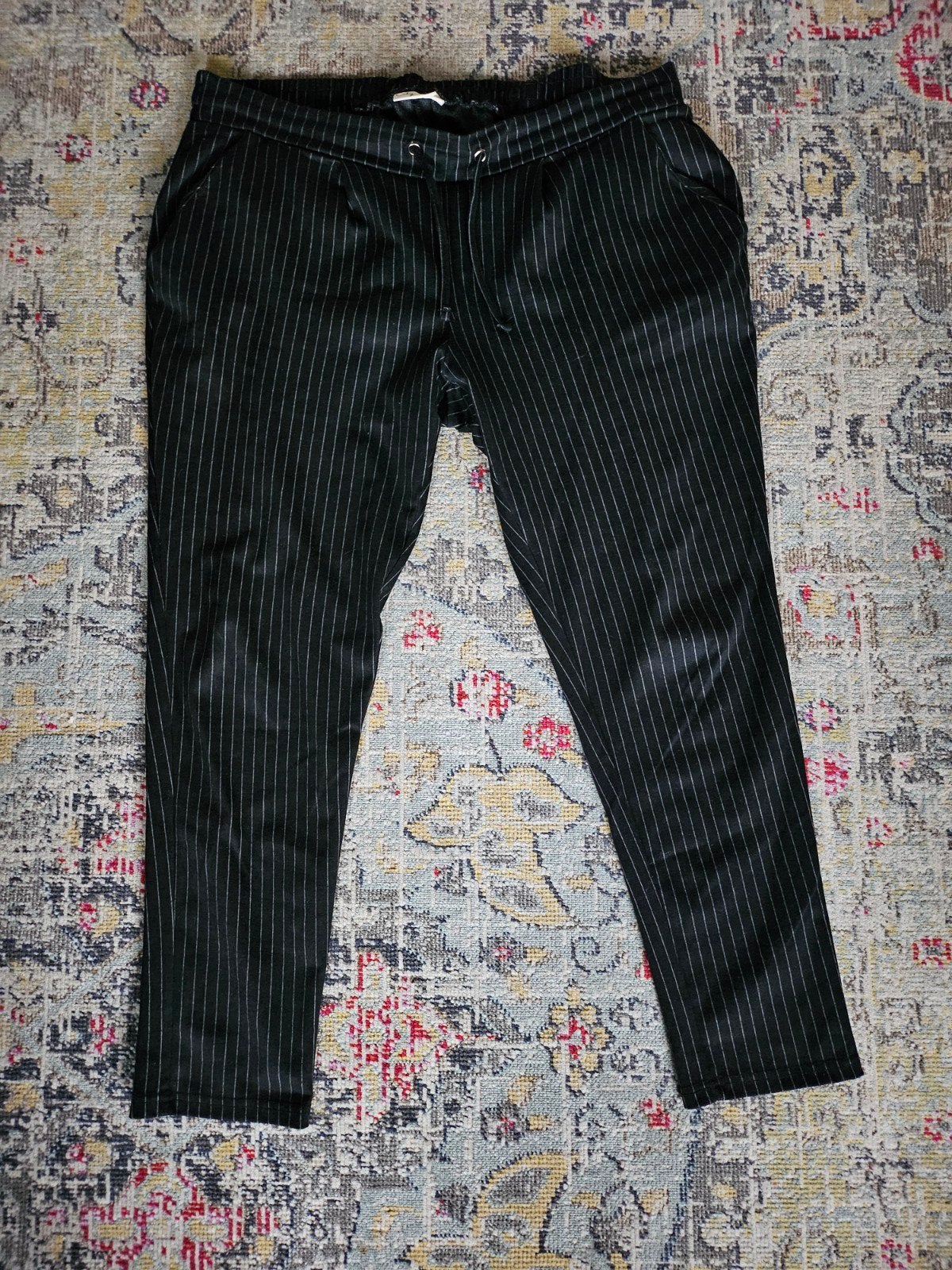City Life gestreepte broek, zwart/wit. Maat XXL, City Life, Zwart, Maat 46/48 (XL) of groter, Ophalen of Verzenden