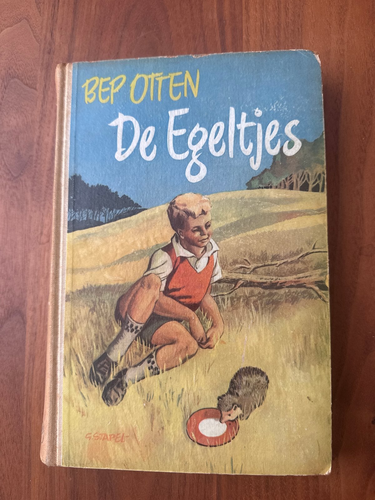 De Egeltjes - Bep Otten (1950) - Vintage kinderboek, Ophalen of Verzenden, Zo goed als nieuw, Fictie algemeen