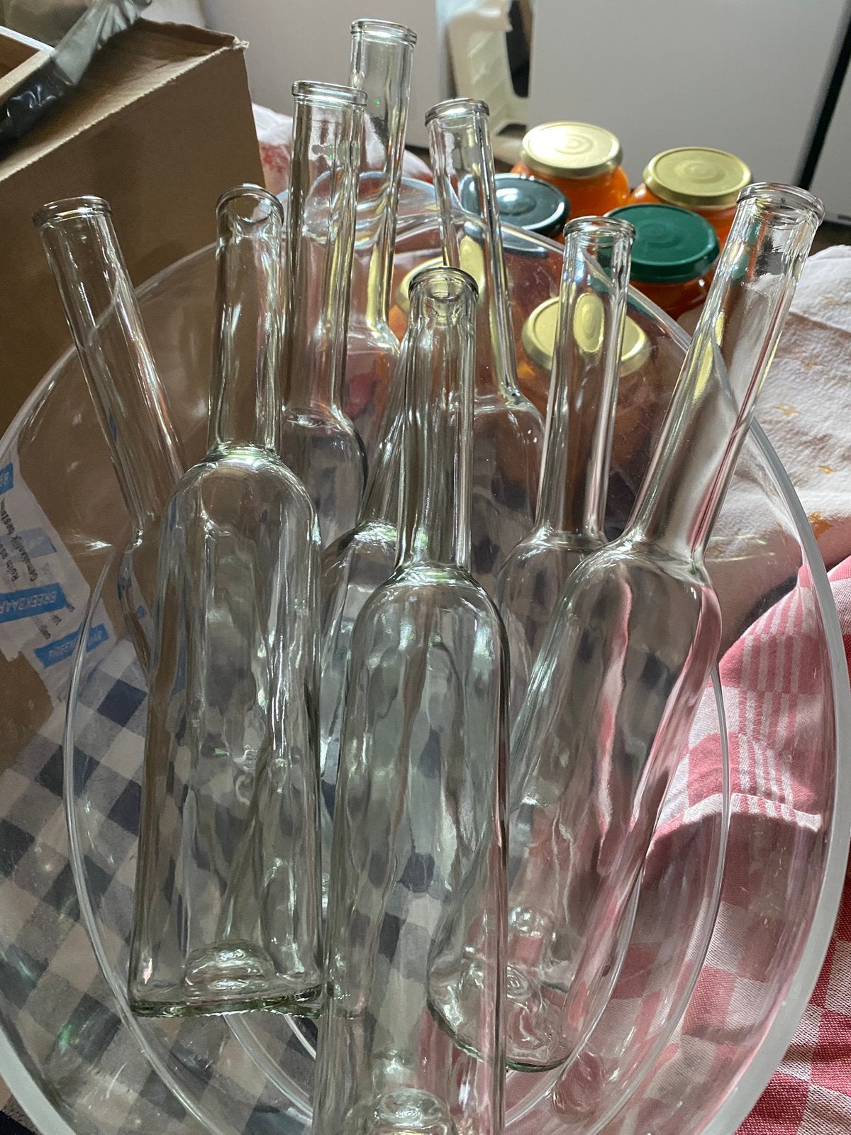 Likeur/ basamico flessen nieuw, Overige typen, Ophalen, Nieuw, Glas