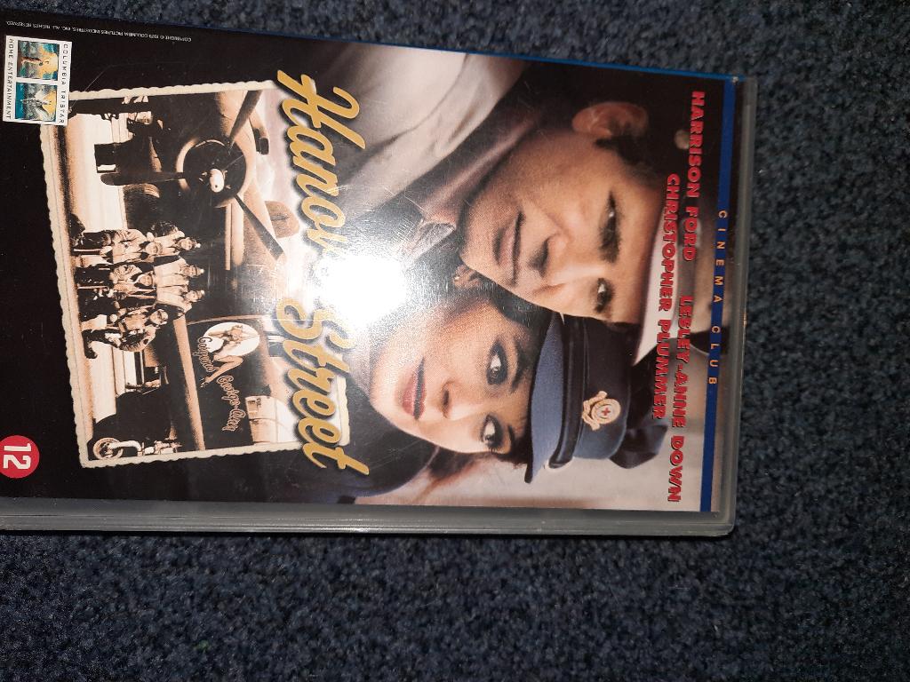 HANOVERSTREET! Speelfilm Klassieker met H.Ford! Op VIDEO!, Vanaf 12 jaar, Verzenden, Zo goed als nieuw, Thrillers en Misdaad