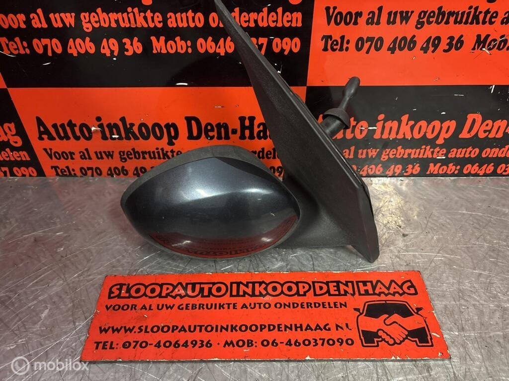Toyota Aygo 107 C1 ('05-14) Buitenspiegel Rechts | HANDMATIG, Auto-onderdelen, Gebruikt, Toyota, Ophalen of Verzenden, Toyota