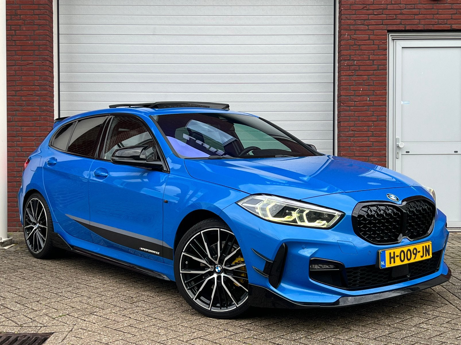 BMW 1-Serie 118i M-Performance M135i F40 LeMans/Panorama/APK, Auto's, 15 km/l, 680 kg, Blauw, Origineel Nederlands