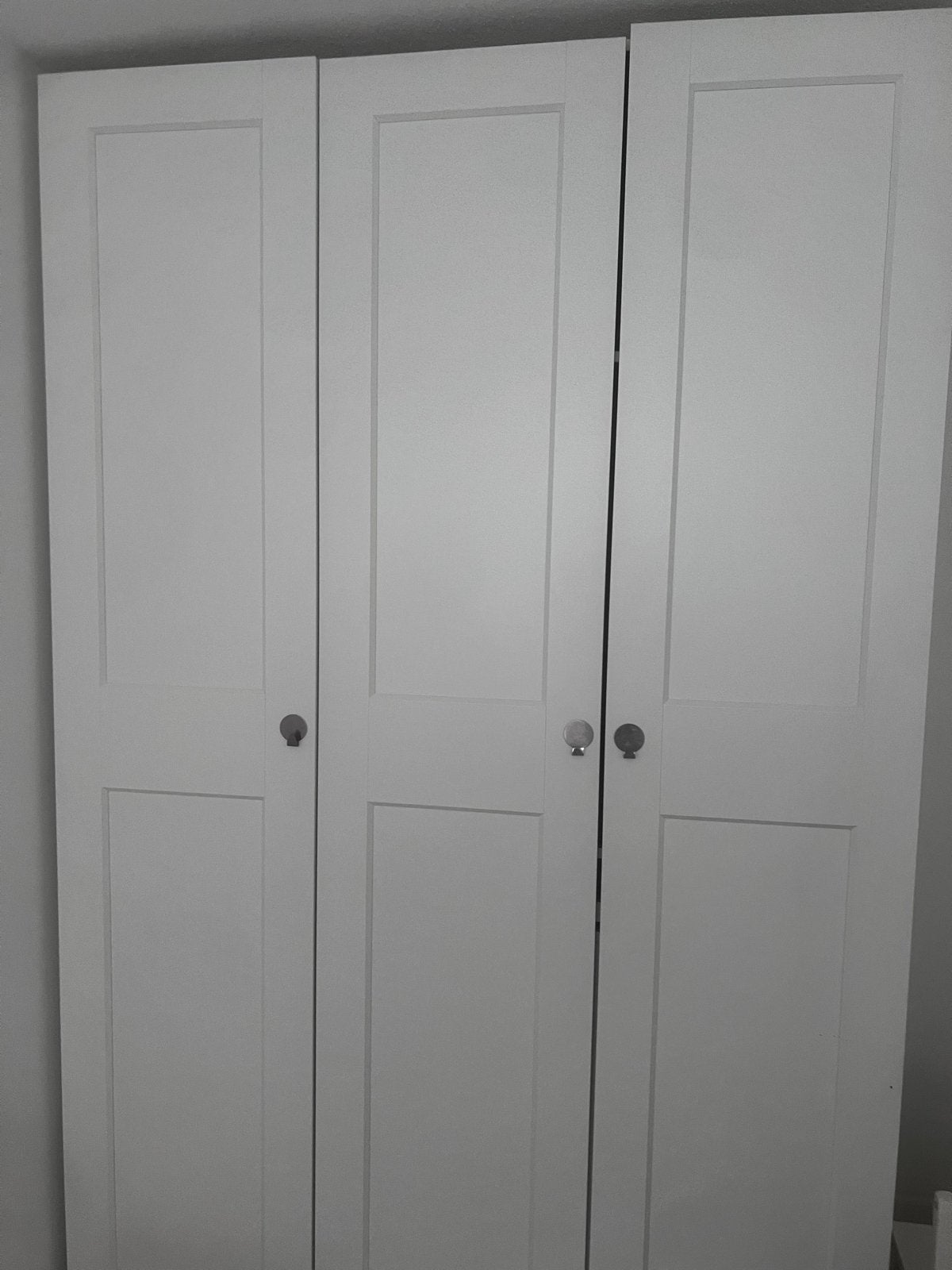 Pax kledingkast met 3 deuren, Ophalen, Gebruikt, 100 tot 150 cm, 200 cm of meer