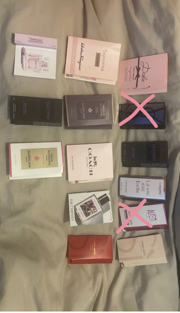 Parfum samples van diverse merken, Verzenden, Nieuw