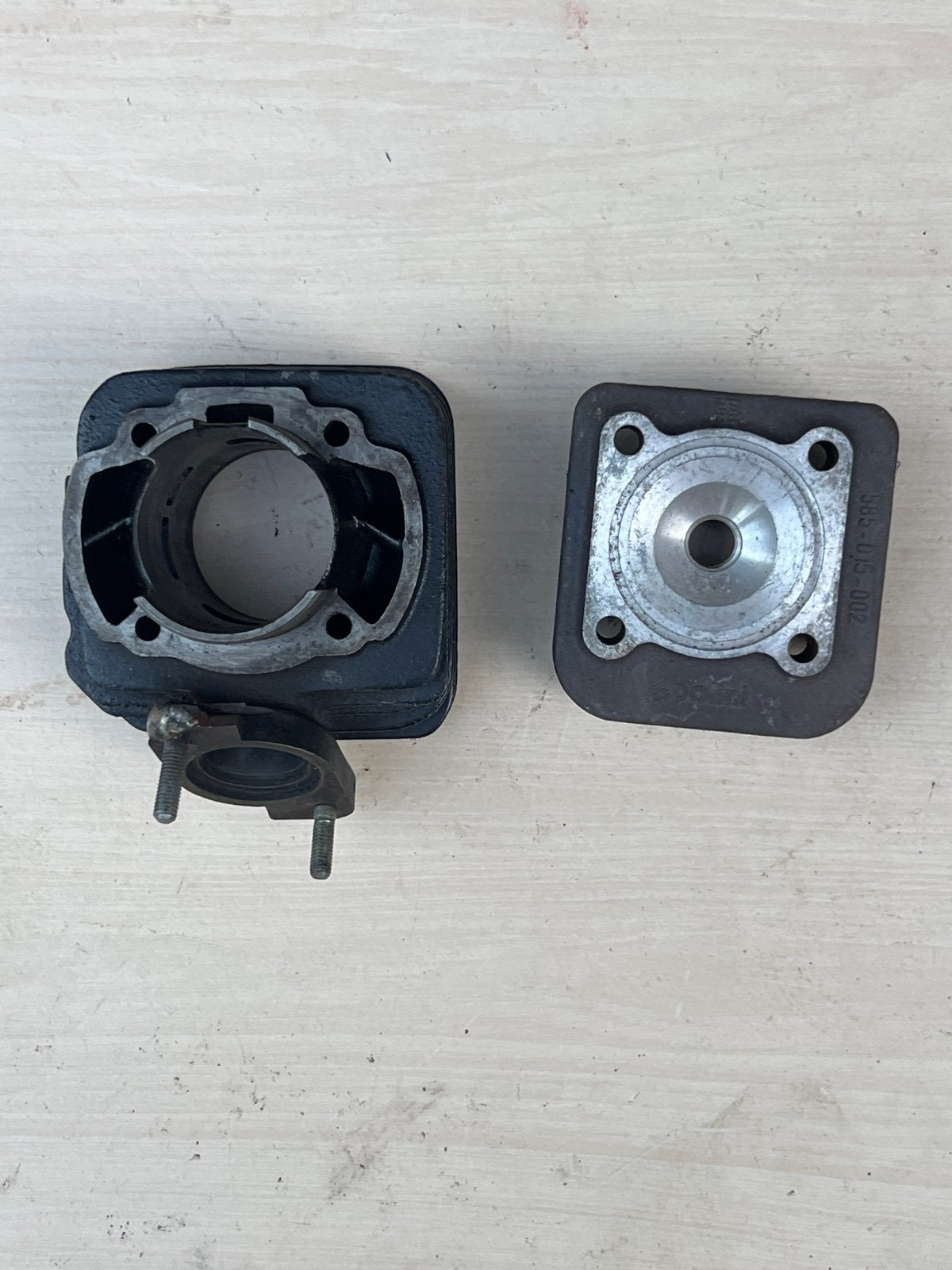 Polini cilinder Kymco Dj met hoge druk kop (zonder zuiger), Ophalen of Verzenden, Gebruikt, Cilinder, Kymco