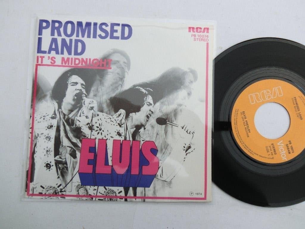 Elvis Presley Promised land, 7 inch, Single, Ophalen of Verzenden, Zo goed als nieuw