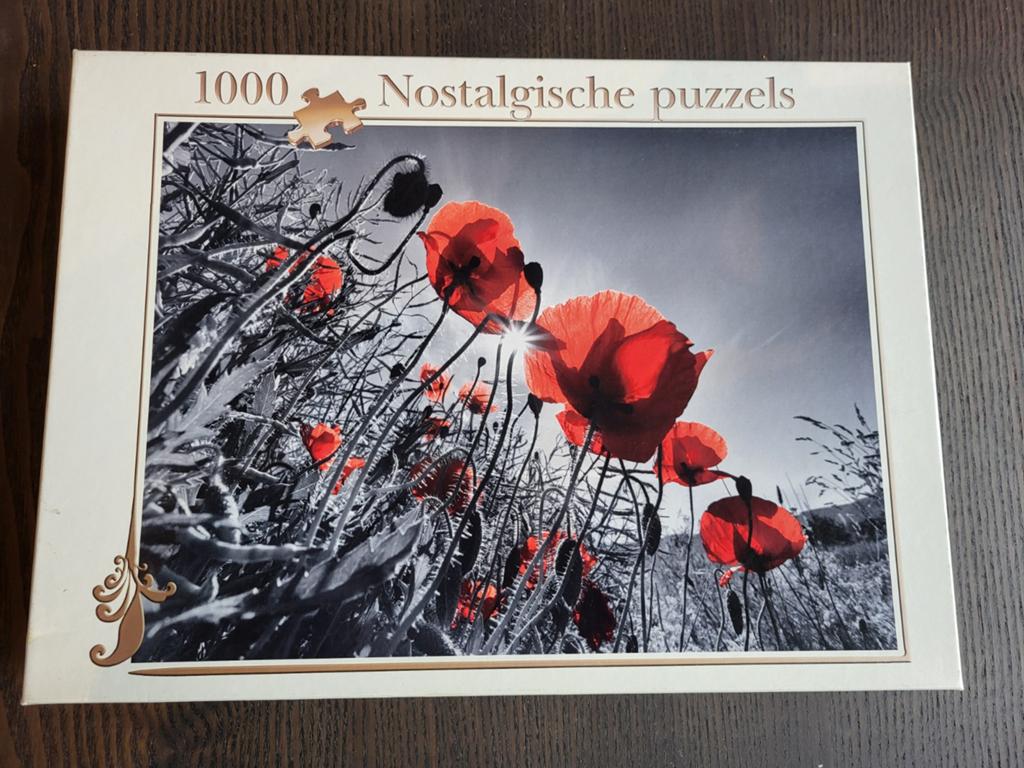 Puzzel 1000 stukjes, Ophalen, 500 t/m 1500 stukjes, Zo goed als nieuw