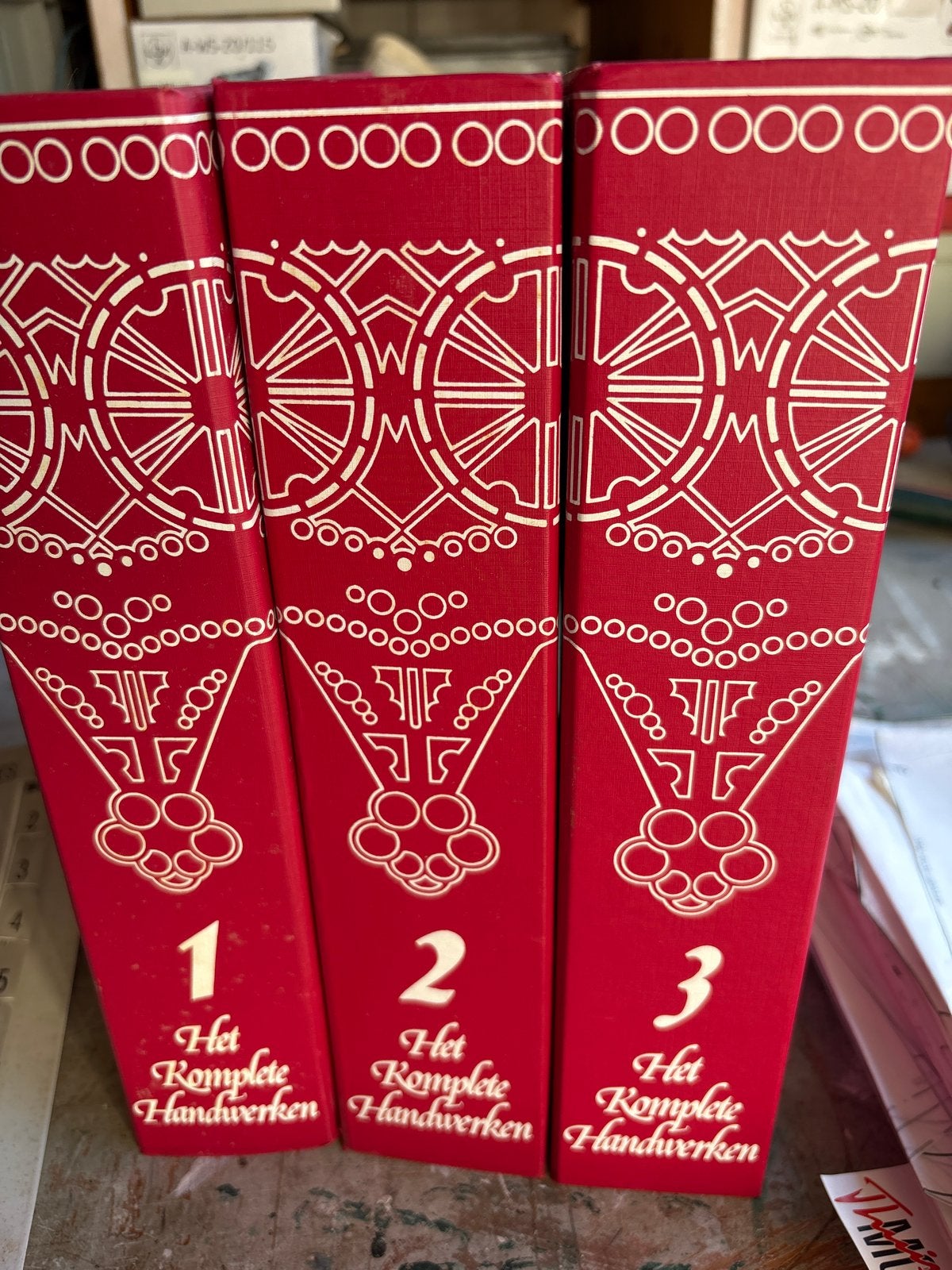 Het Komplete Handwerken - Deel 1, 2 en 3, Ophalen of Verzenden, Gelezen, Overige onderwerpen