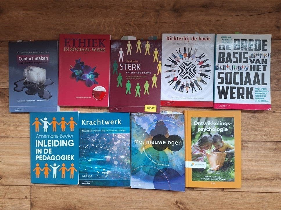 Studieboeken - Pedagogiek & Social work HBO, Boeken, Diverse auteurs, Zo goed als nieuw, Gamma, HBO