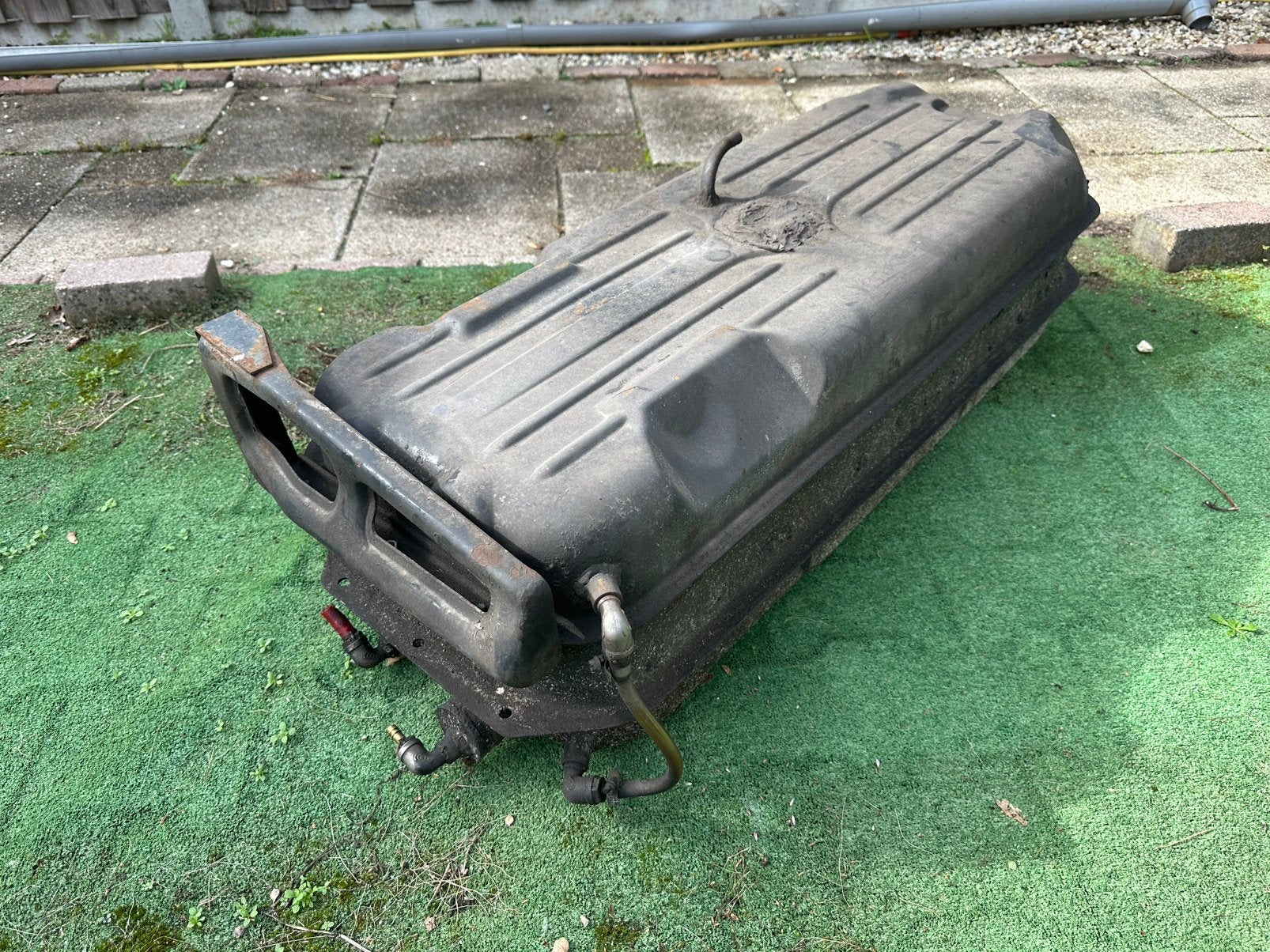 Dieseltank, Ophalen, Gebruikt